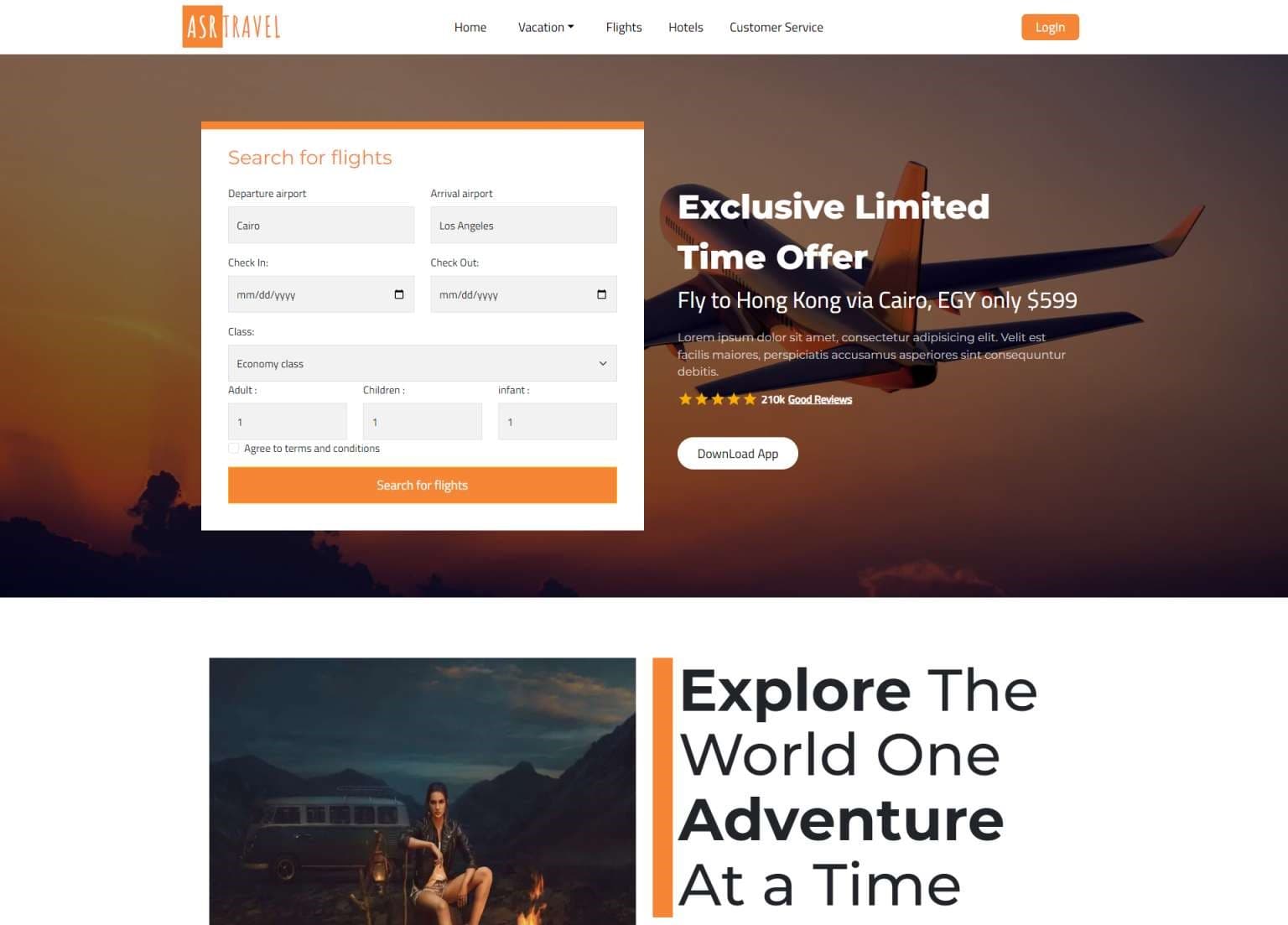Travel Website